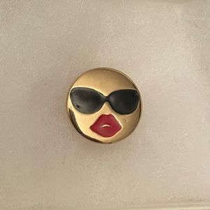 💜3 for $20 💜 Sunglasses and Lips Emoji Pin